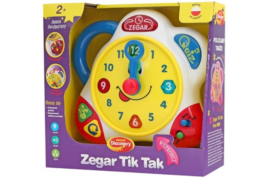 Interaktywny Zegar Tik Tak Dumel Discovery