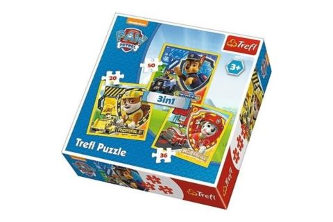 Puzzle 3w1 - Psi Patrol Trefl 34839