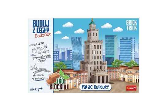 Buduj z Cegły Pałac Kultury Warszawa Brick Trick