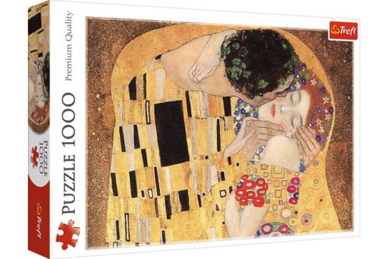 Puzzle Trefl 1000 el. Pocałunek Gustaw Klimt