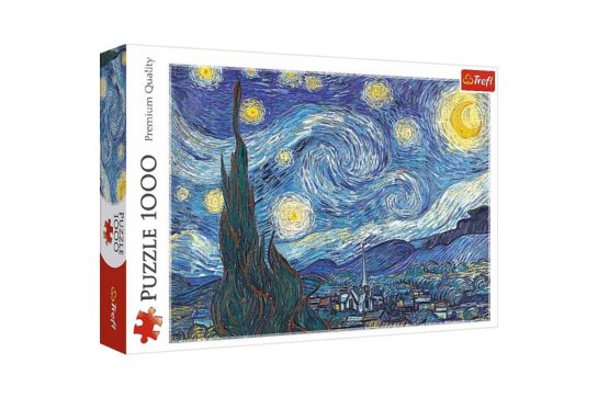 Puzzle Trefl 1000 el. Gwieździsta noc Van Gogh