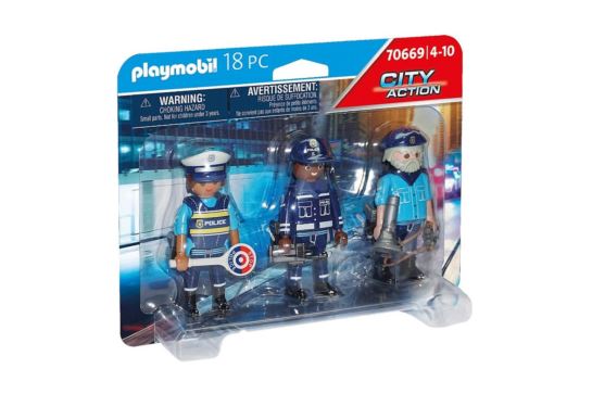 Playmobil 70669 Zestaw Figurek Policjantów